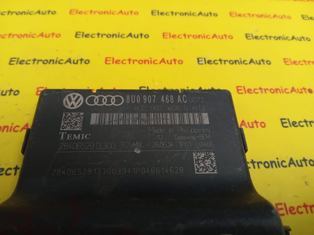 Modul control Audi Q3 8U0907468AC, 8U0907468G