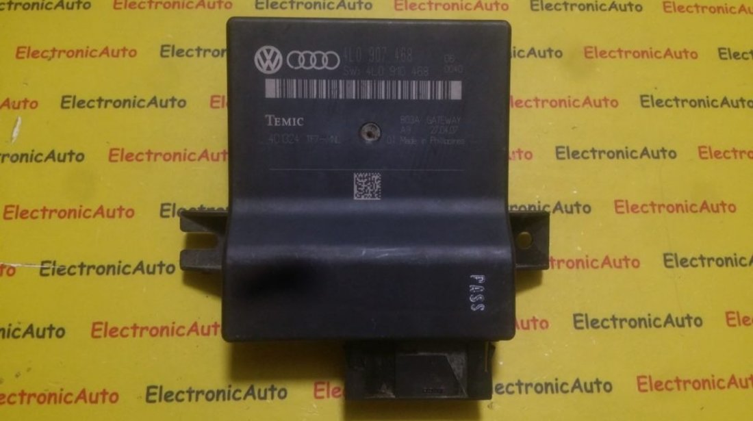 Modul control Audi Q7 A6 A8 3.0 tdi 4L0907468, 4L0910468