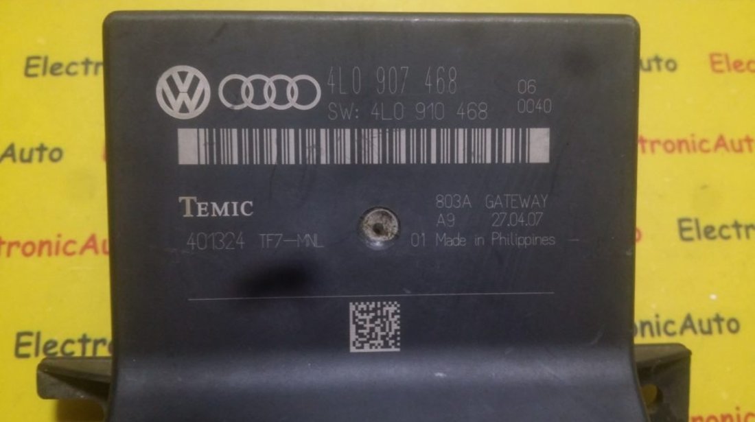 Modul control Audi Q7 A6 A8 3.0 tdi 4L0907468, 4L0910468