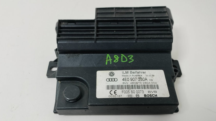 Modul control baterie 4E0907280A Audi A8 D3 3.0 TDI 2004 ASB OEM 4E0907280A