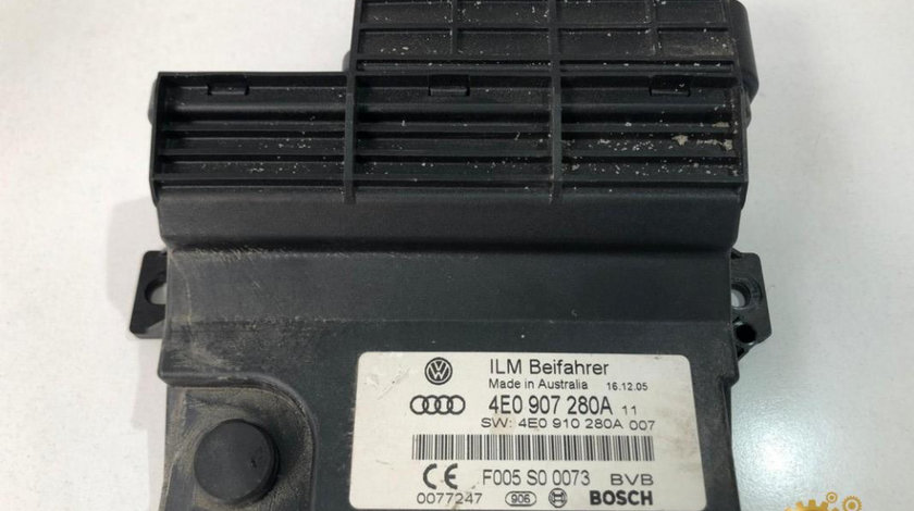 Modul control baterie Audi A8 (2002-2009) [4E] D3 4e0907280a