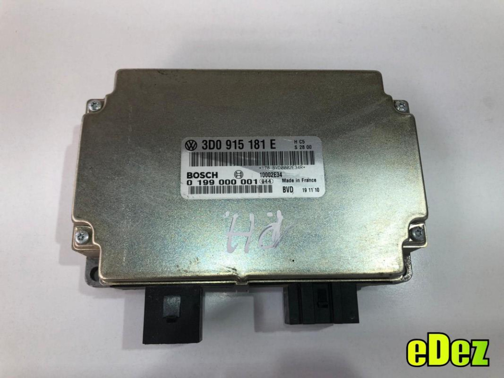 Modul control baterie Volkswagen Phaeton facelift (2010-2015) 3d0915181e
