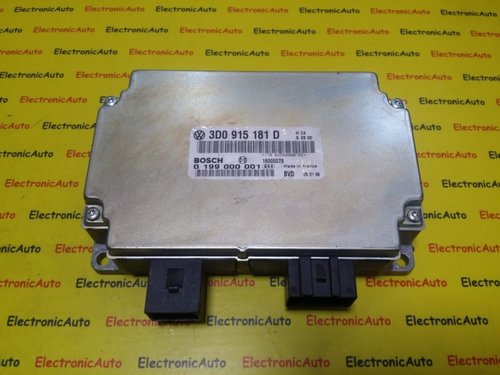 Modul Control Baterie Vw Phaeton, 3D0915181D, 0199000001