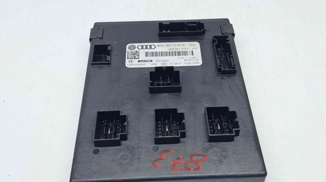Modul control BCM Audi A5 (8T3) [Fabr 2007-2015] 8K0907279D