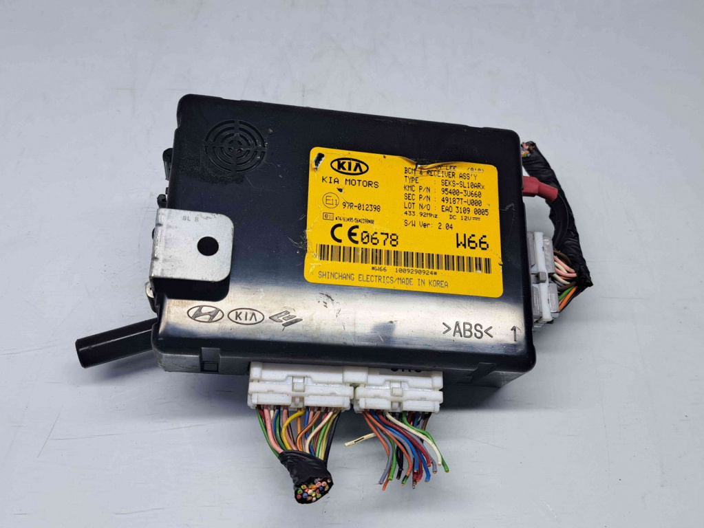 Modul control BCM Kia Sportage III [Fabr 2010-2016] 95400-3U660