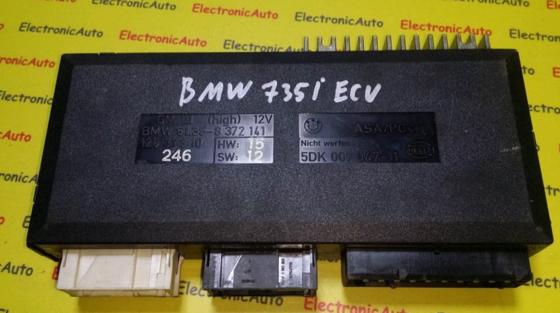 Modul control BMW E38 61.35-8 372 141