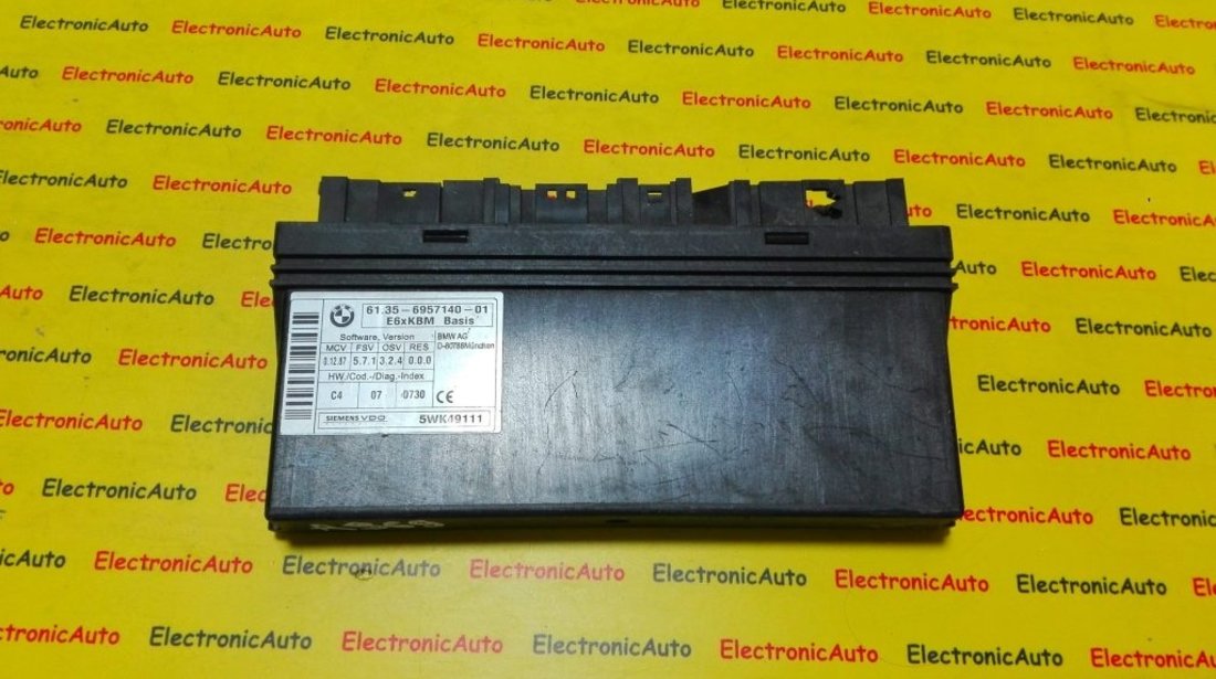 Modul control BMW E60 61356957140, 6957140