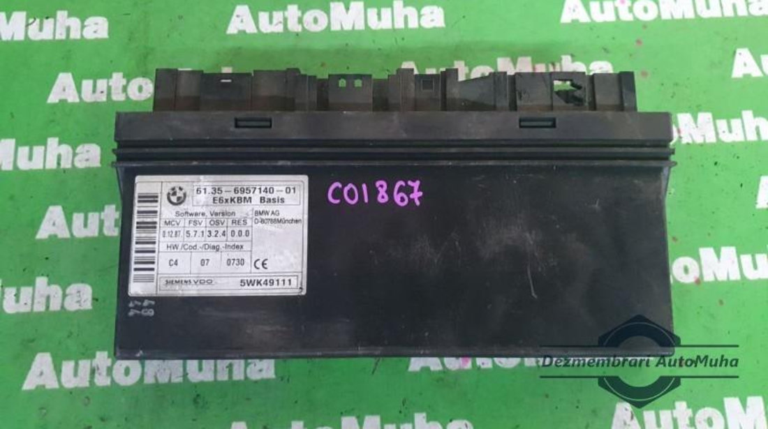 Modul control BMW Seria 5 (2003-2010) [E60] 61356957140