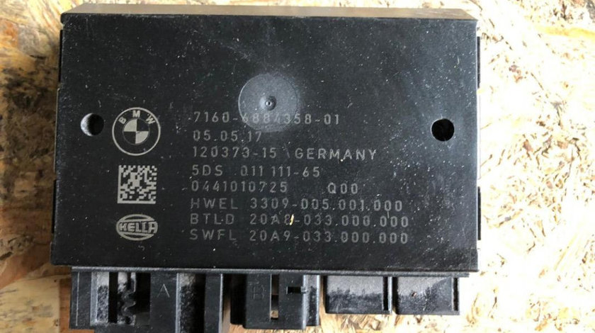 Modul control BMW X4 (2018->)[G02] 6884358