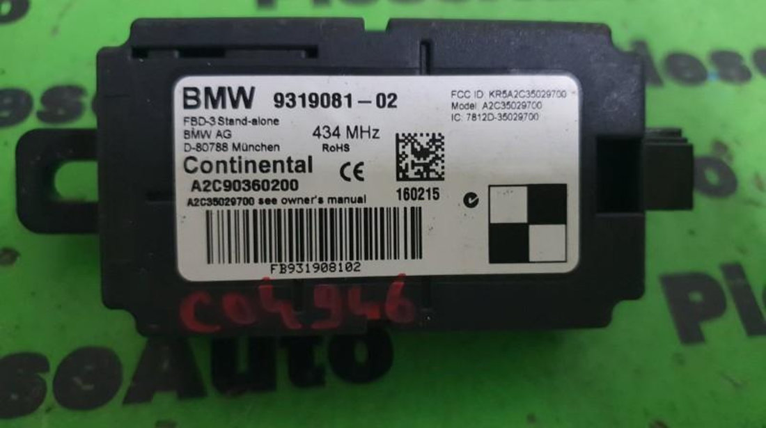 Modul control BMW X5 F15(11.2012- 9319081