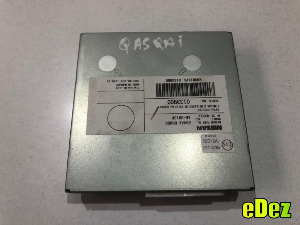 Modul control camera Nissan Qashqai facelift (2010-2013) [NJ10] 1.6 dci R9M 284a1-br00c