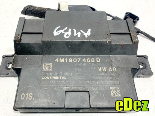 Modul control can Audi A4 (2015-2019) [8W2, B9] 2.0 tdi DEUA 150 cp 4M1907468D