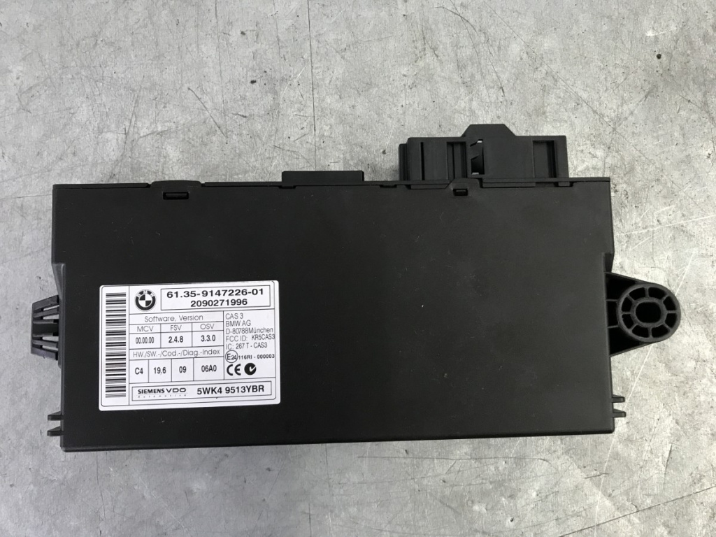 Modul control CAS BMW 320d E91 E90 Manual, 177cp sedan 2009 (9147226)
