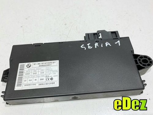 Modul control cas BMW Seria 5 LCI (2007-2010)[e60] 2.0 d n47d20a 9147226