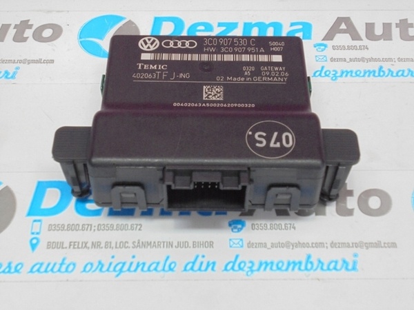 Modul control central 1K0907530C, Volkswagen Passat (3C2) 2.0tdi (id:126446)