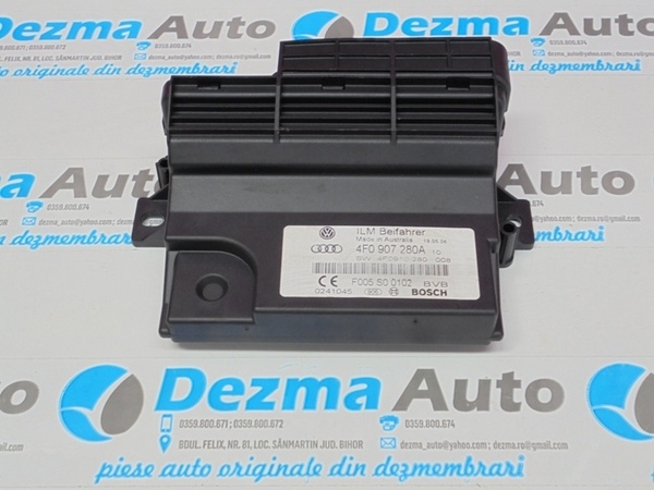 Modul control central 4F0907280A, Audi A6 Avant (4F5, C6) 3.0tdi (id:191434)