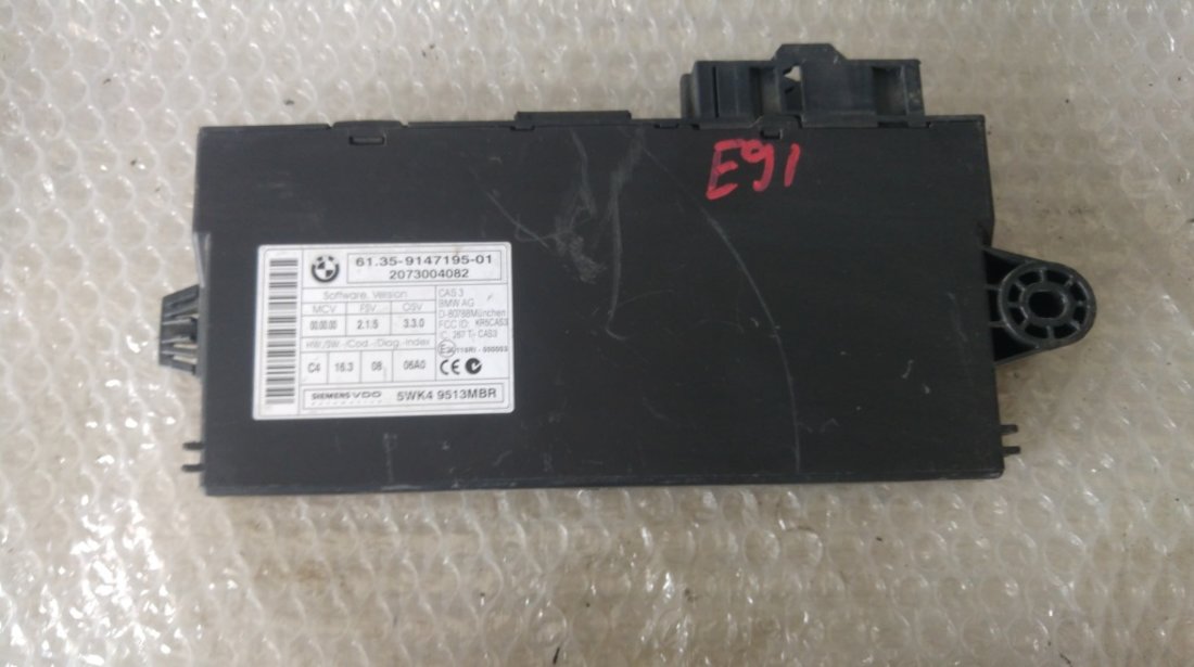 Modul control central bmw e90 6135-9147195-01