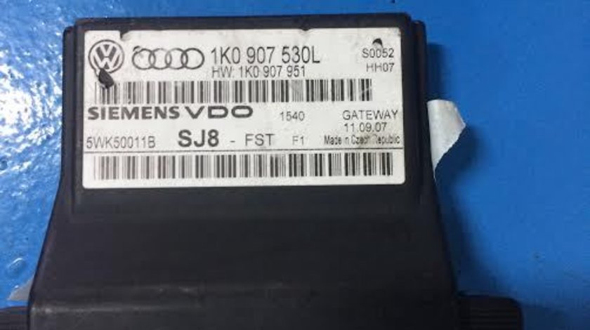 Modul control central CAN Gateway VW Volkswagen Golf 5 2003 - 2009 cod 1K0907530L