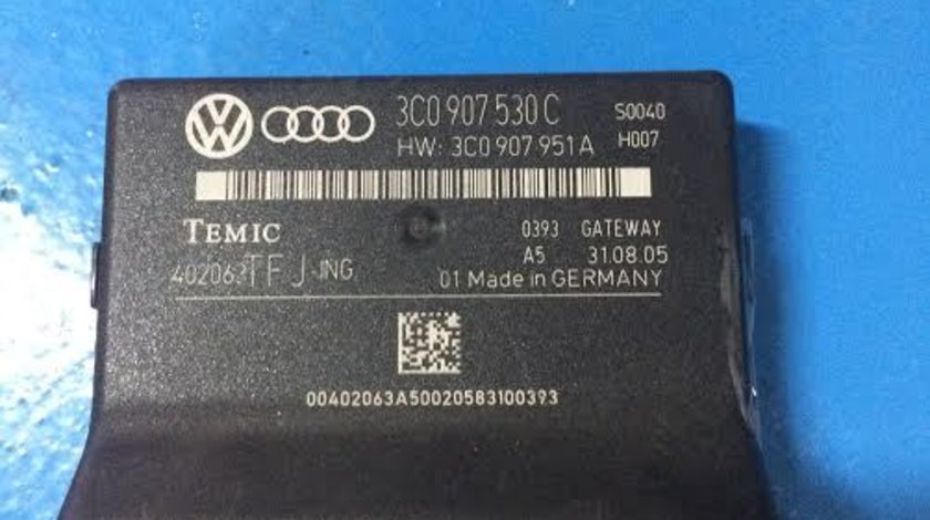Modul control central CAN Gateway VW Volkswagen Passat B6 3C2 2005 - 2010 cod 3C0907530C