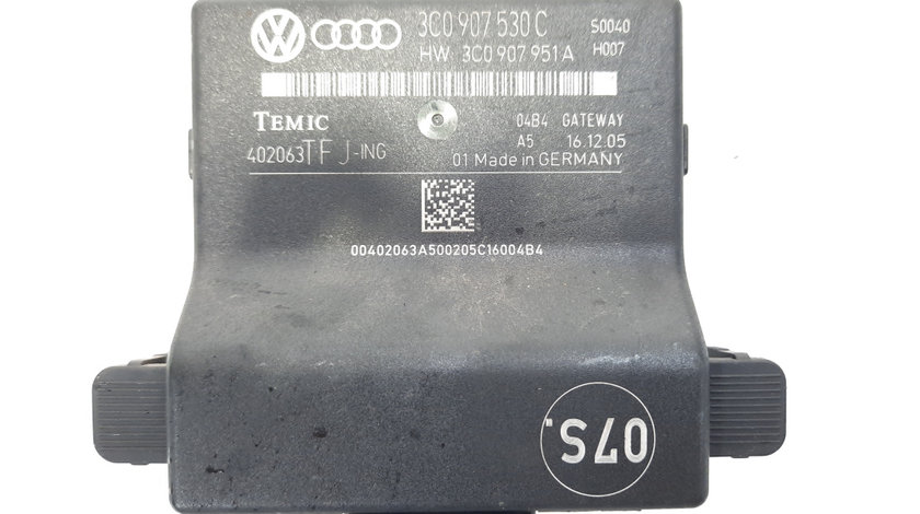 Modul control central, cod 3C0907530C, VW Passat Variant (3C5) (id:488890)