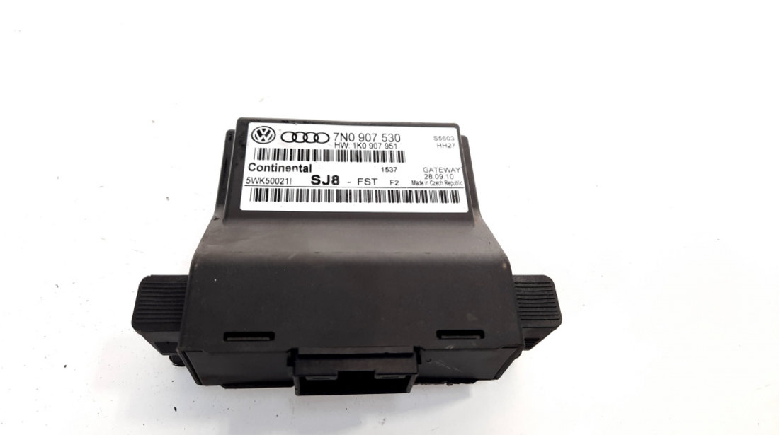 Modul control central, cod 7N0907530, Skoda Superb II Combi (3T5) (id:548967)