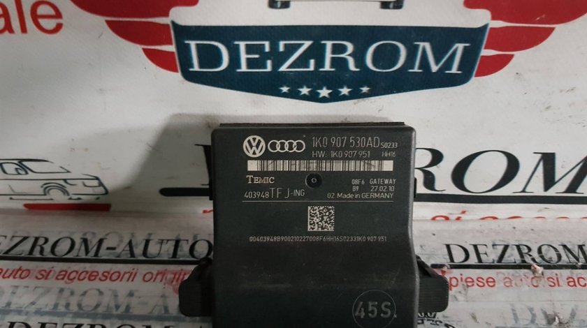 Modul control central Gateway Audi R8 1k0907530ad