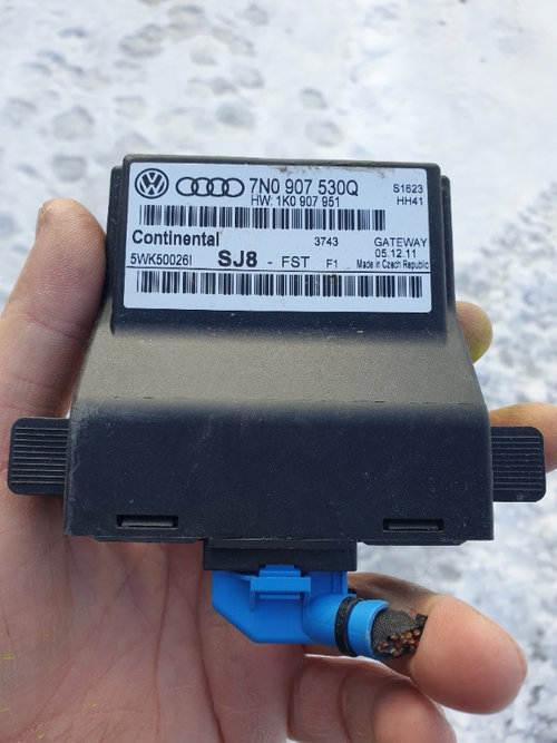 Modul Control Central Gateway cod 7N0907530Q, VW Passat Passat B7 CC