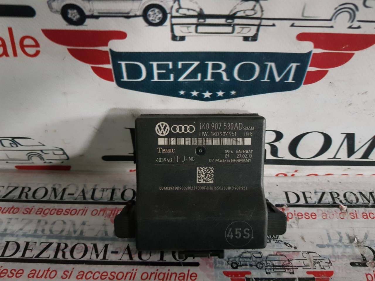Modul control central Gateway Seat Toledo 1k0907530ad