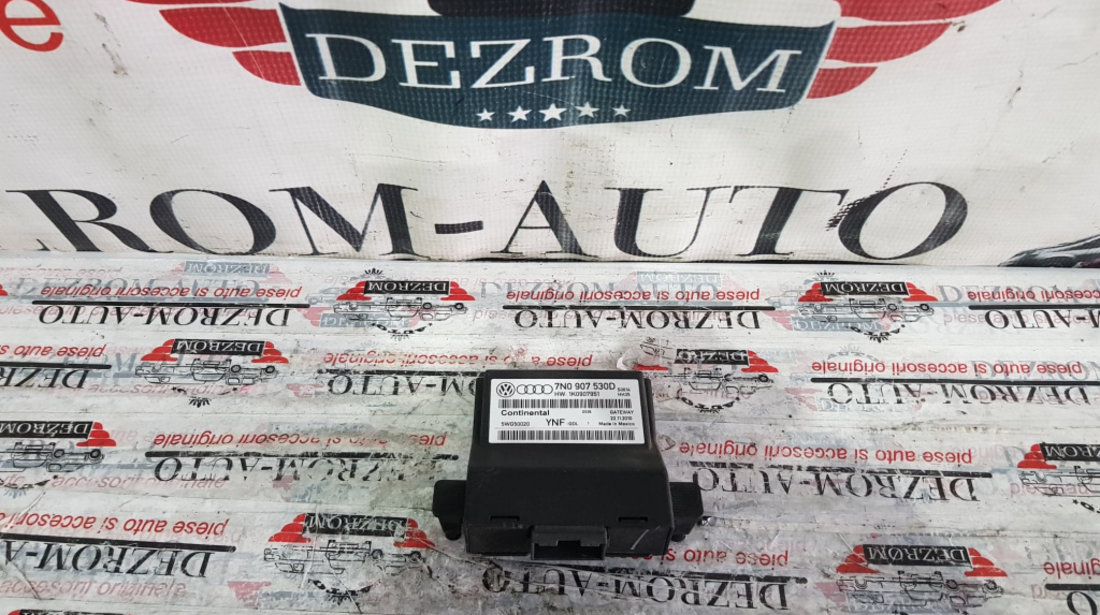 Modul control central / Gateway Skoda Octavia II cod piesa : 7N0907530D