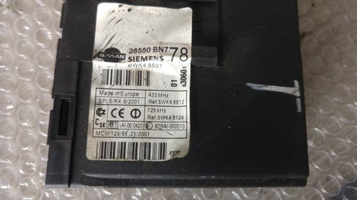 Modul control central nissan almera 2.2 dci 2003 28550bn778