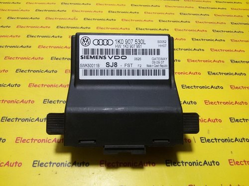 Modul Control central Vw Golf 5, 1K0907530L, 1K0907951, 5WK50011B,