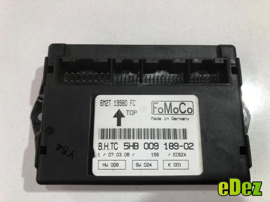 Modul control clima spate Ford Galaxy (2006->)[MK3] 2.0 tdci 140 cp 6m2t-19980-fc