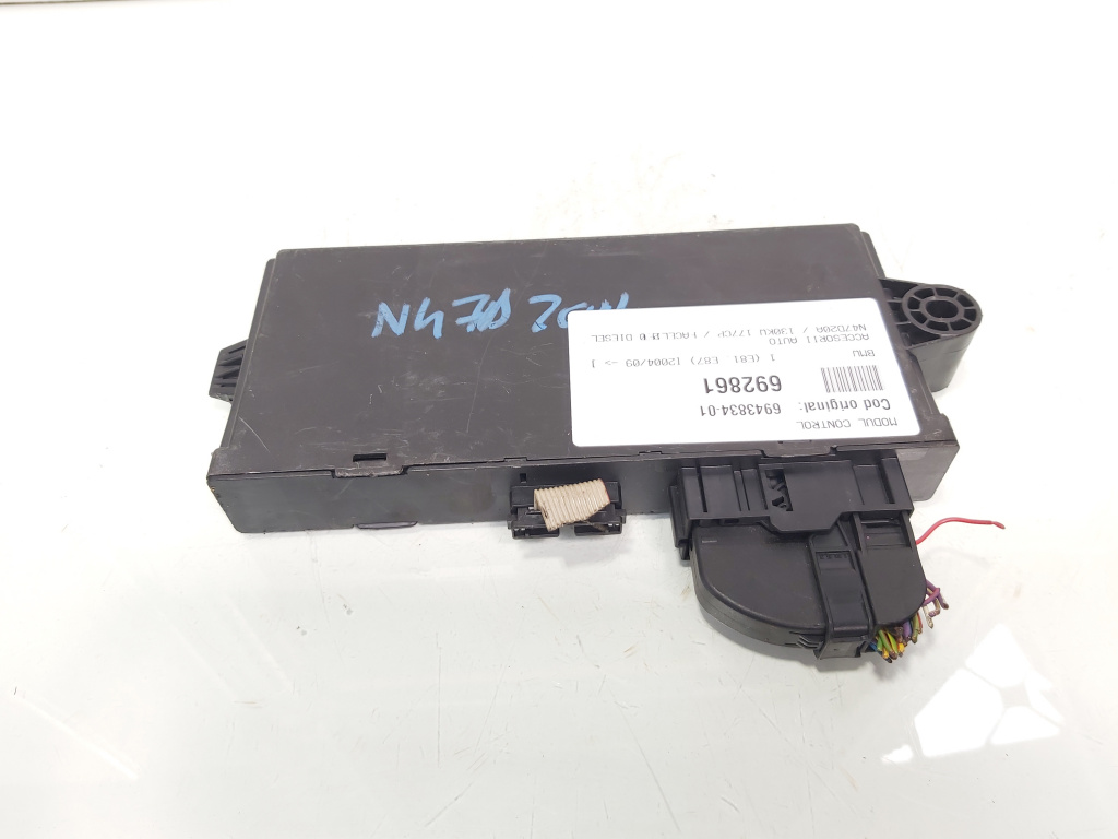 Modul control, cod 6943834-01, Bmw 1 (E81, E87) (id:692861)