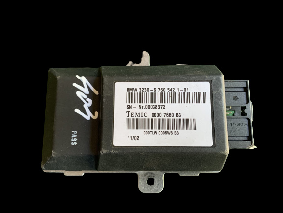 Modul control coloana directie Cod: 6760542.1 BMW Seria 7 E65/E66 [2001 - 2005] Sedan 4-usi 730d AT (218 hp) 306D2