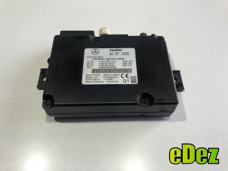 Modul control comunicare multimedia Mercedes A-Class (2012->) [W176] a2429007001