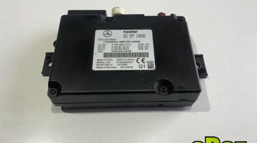 Modul control comunicare multimedia Mercedes S-Class (2014->) [W222] a2429007001