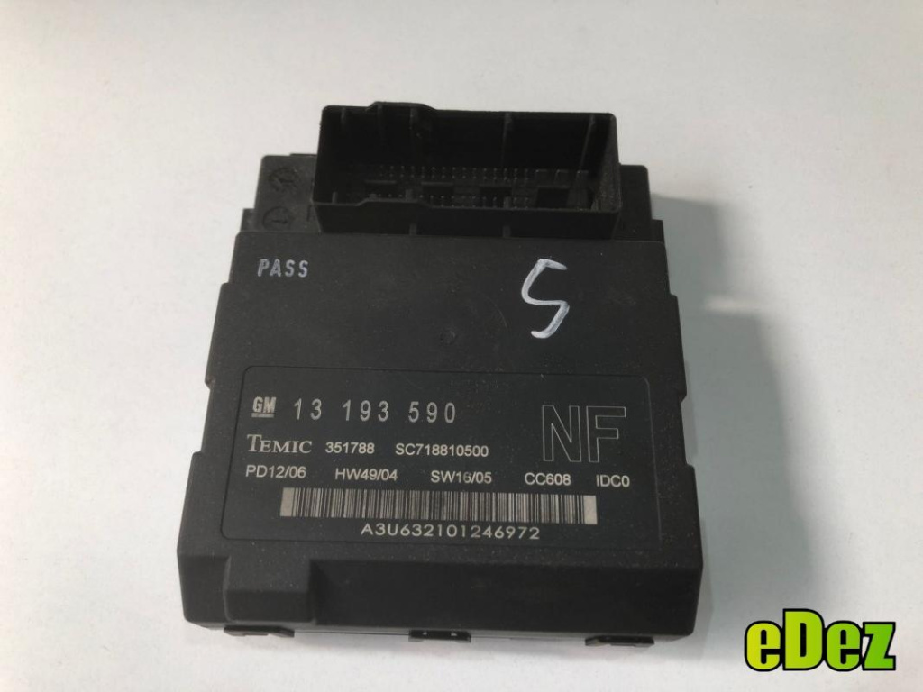 Modul control / confort Opel Vectra C (2002-2005) 13193590