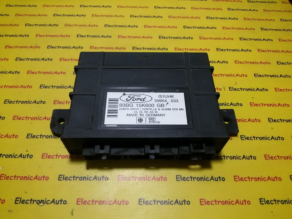 Modul Control Ford Mondeo 93BG15K600GB, 5WK4533