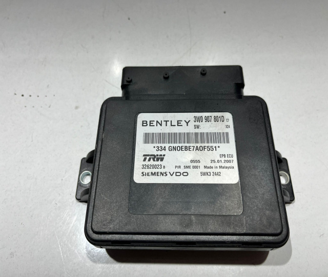 Modul control frana de parcare 3W0907801D Bentley Continental GT [2003 - 2012]