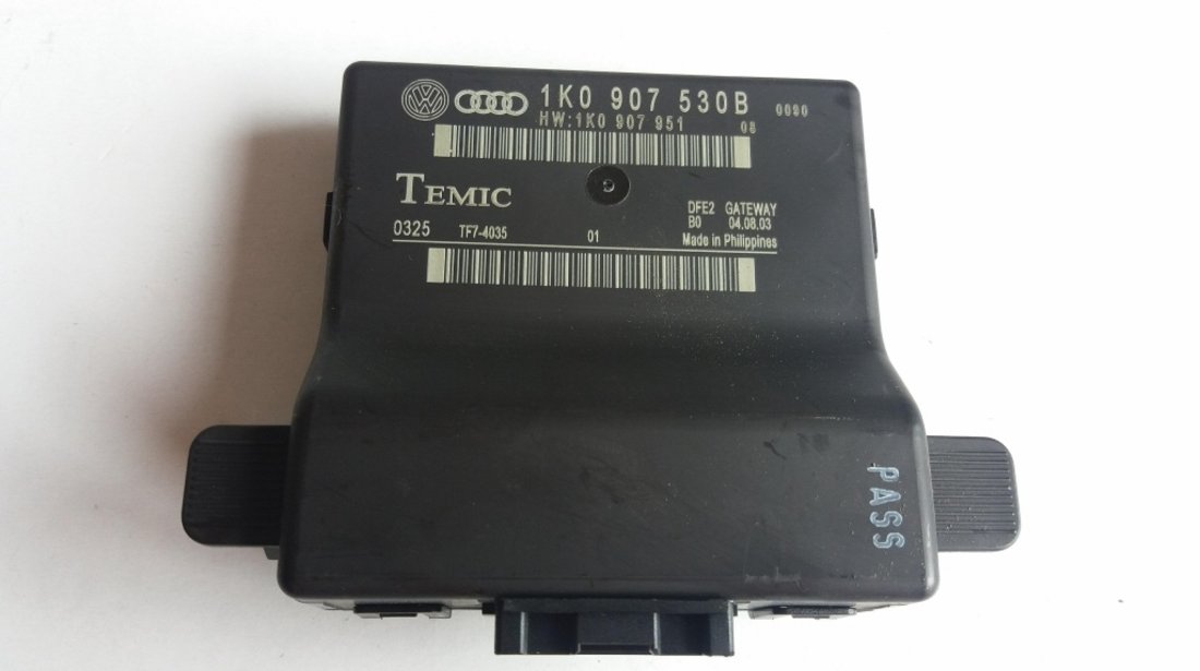 Modul control gateaway audi a3 2.0 tdi bkd 1k0907530b 1k0907951