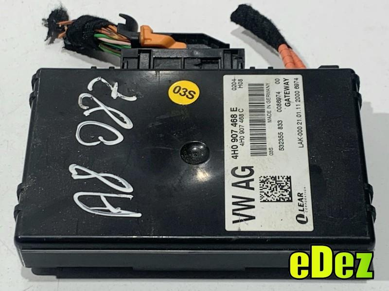 Modul control gateway Audi A8 (2009-2017) [4H] D4 3.0 tdi CDTA 4H0907468E