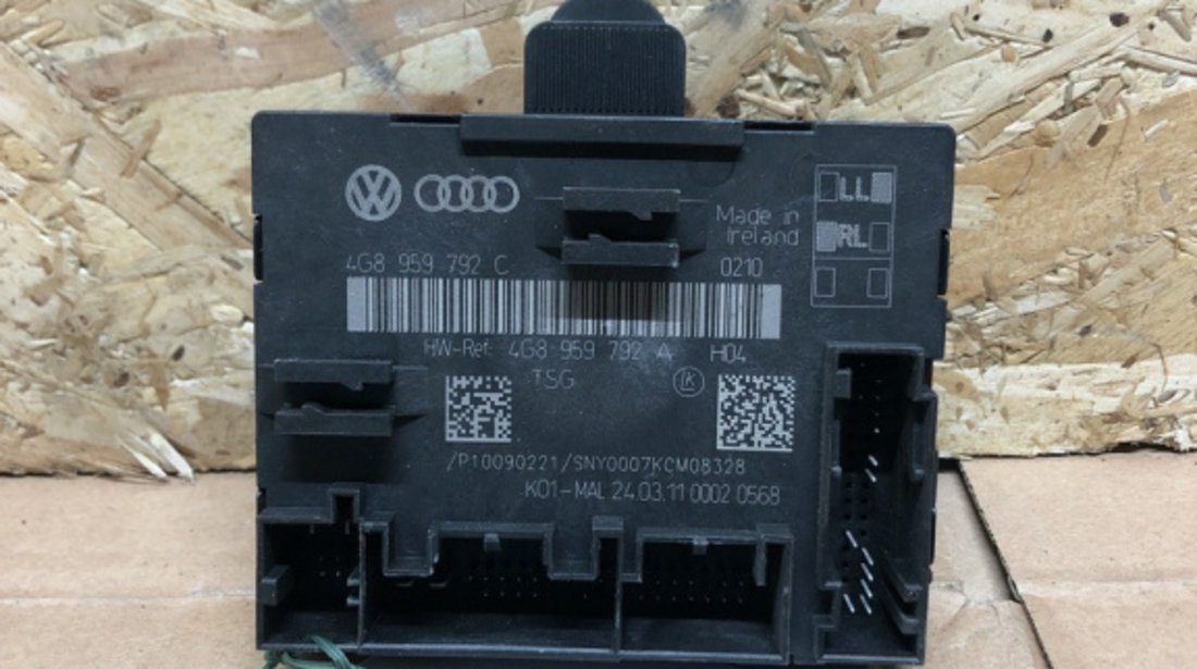 Modul control geam fata dreapta Audi A6 2012 sedan 2012 (4g8959792c)