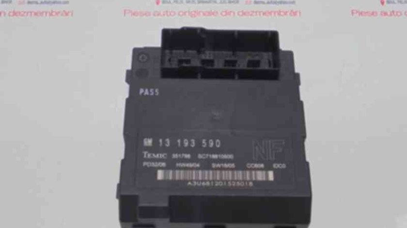 Modul control, GM13193590, Opel Astra H, 1.9cdti, 1Z9DTH