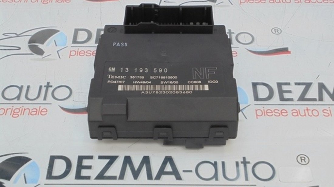 Modul control, GM13193590, Opel Vectra C GTS