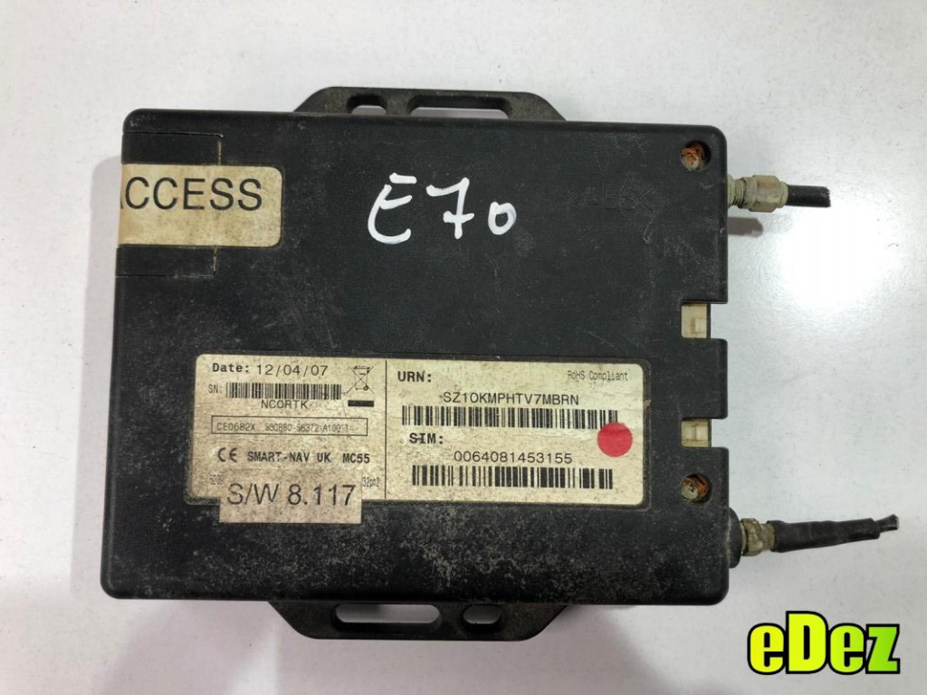 Modul control gps BMW X5 (2007-2013) [E70] ce0682x