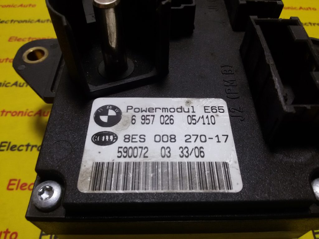 Modul CONTROL HELLA BMW E65 6957026 / 8ES008270 17 / 8ES008270176957026 / 8ES008270 17 / 8ES00827017
