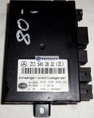 Modul CONTROL HELLA MERCEDES-BENZ Class E 211 545 08 32 / 2115450832 / 5DS 008 493 00 / 5DS008493002...