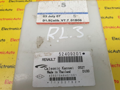 Modul Control Incalzire (Climatronic) Renault Laguna 3 DCi, 52409201, 0527D100,