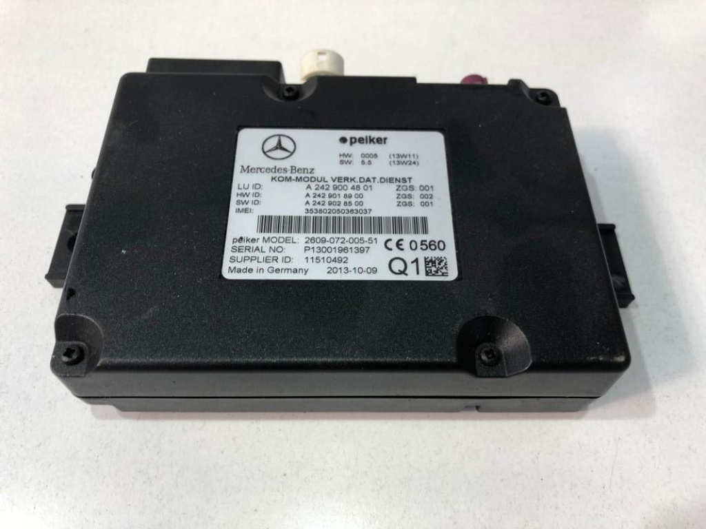 Modul control Kom a2429004801 Mercedes-Benz CLS-Class C218/X218 [2011 - 2014]