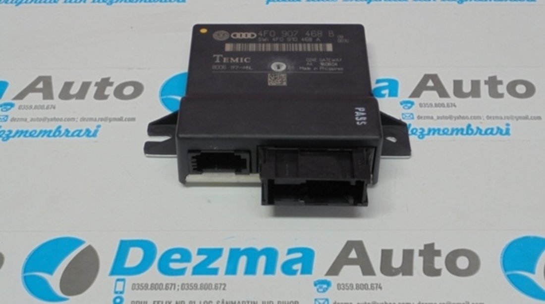 Modul control lumini 4F0907468B, Audi A6 (4F2, C6) 2.0tdi (id:143821)